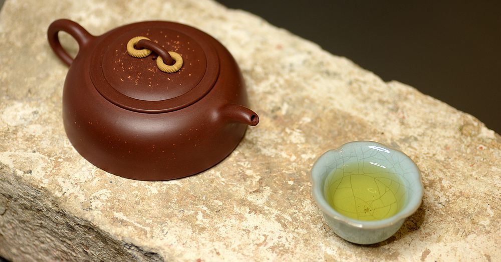 紫砂壶图片：绿茶你喝对了吗？ - 美壶网