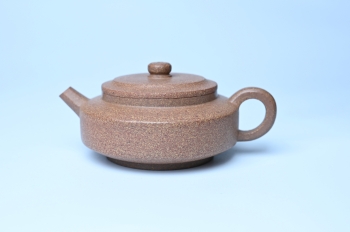 紫砂壶图片：美壶特惠 紫砂壶手工手制特好五彩老段泥还原烧周盘壶 茶壶 茶具 单壶 - 美壶网
